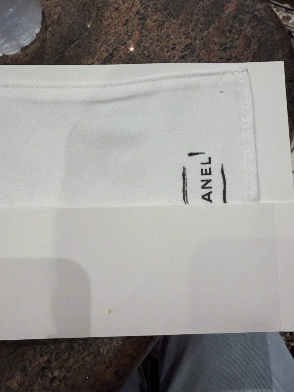 CHANEL booklet cloth